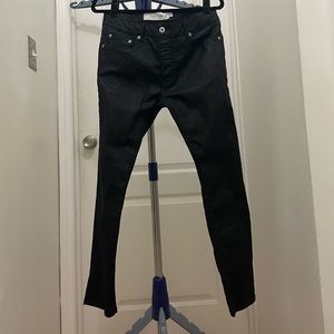 Topman pants in snakeskin pattern.